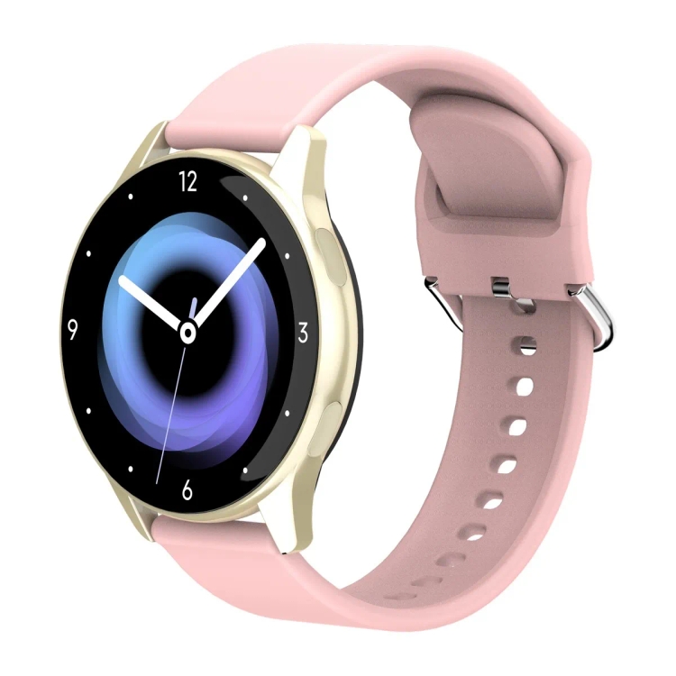 Pebble Dart 1.28" Round HD Display Smart Watch,Ivory Gold