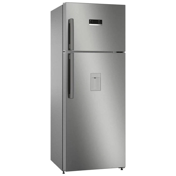 Bosch Series 4 334 Litres 3 Star Frost Free Double Door Convertible Refrigerator with Temperature Display (CTC35S031I, Sparkly Steel)
