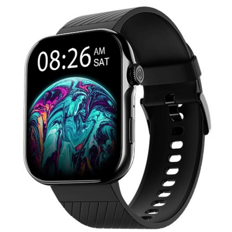 Noise ColorFit Ultra3 1.96" AMOLED Display Smart Watch,Jet Black