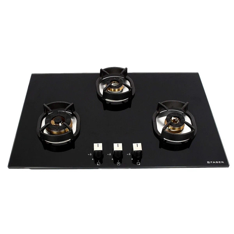Faber Hobtop Nexus IND HT783 CRS BR CI AI Glass Automatic Hob(3 Burners)