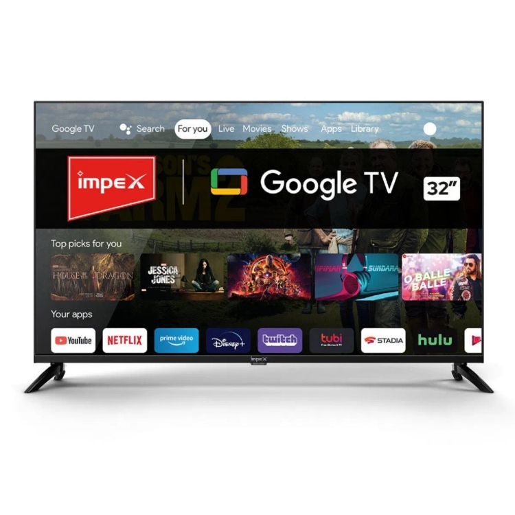 Impex Full HD Android 11 smart LED TV EvoQ 32S3RLC2 80 cm (32 inch)