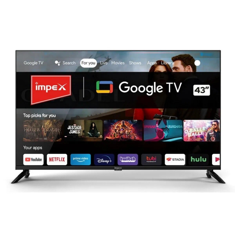 Impex Full HD Smart Android LED TV EvoQ 43S3RLC2 108 cm (43 inch)