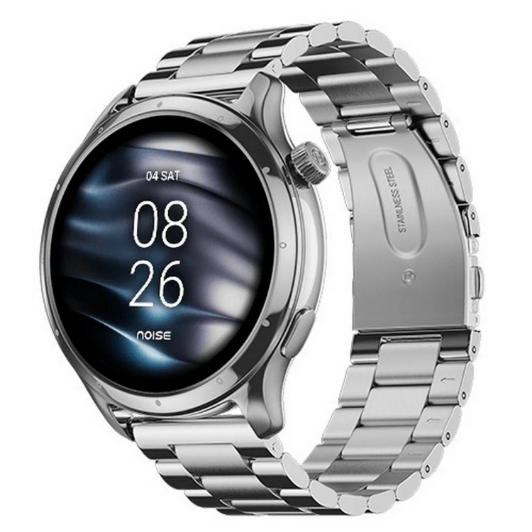 Noise Fit Mettle 1.4'' display Smart Watch,Silver