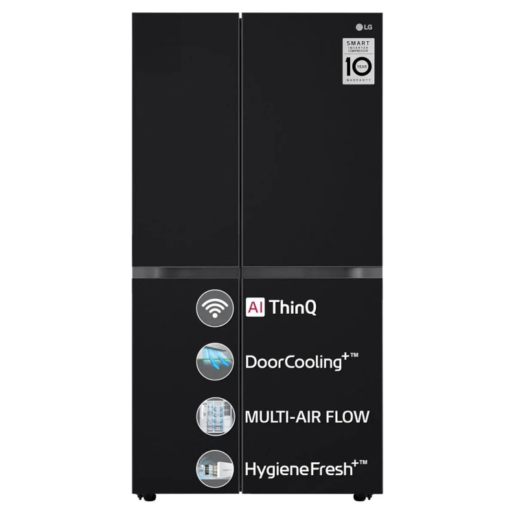 LG 3 Star Direct Cool Side by Side Refrigerator GL-B257DBM3 650 L