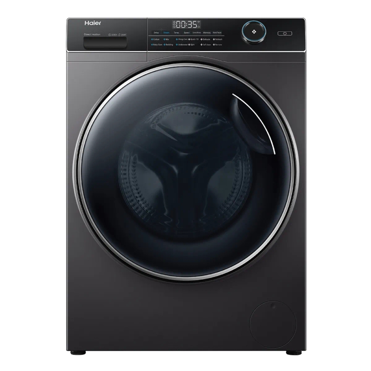 Haier 8 Kg Fully Automatic Front Load Washing Machine HW80-DM14959CS8U1 Dark Jade Silver