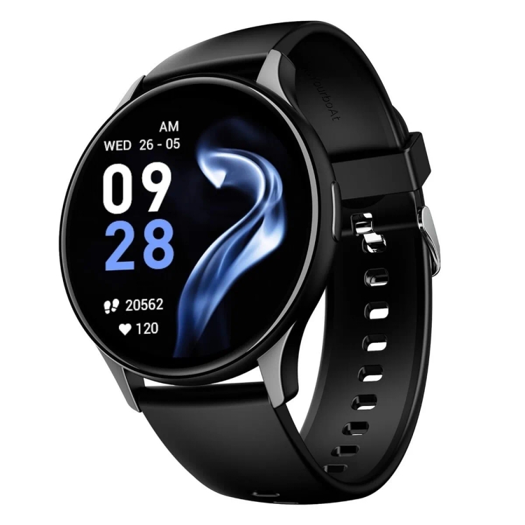 Boat Lunar Peak 1.45" AMOLED Display Smart Watch,Black