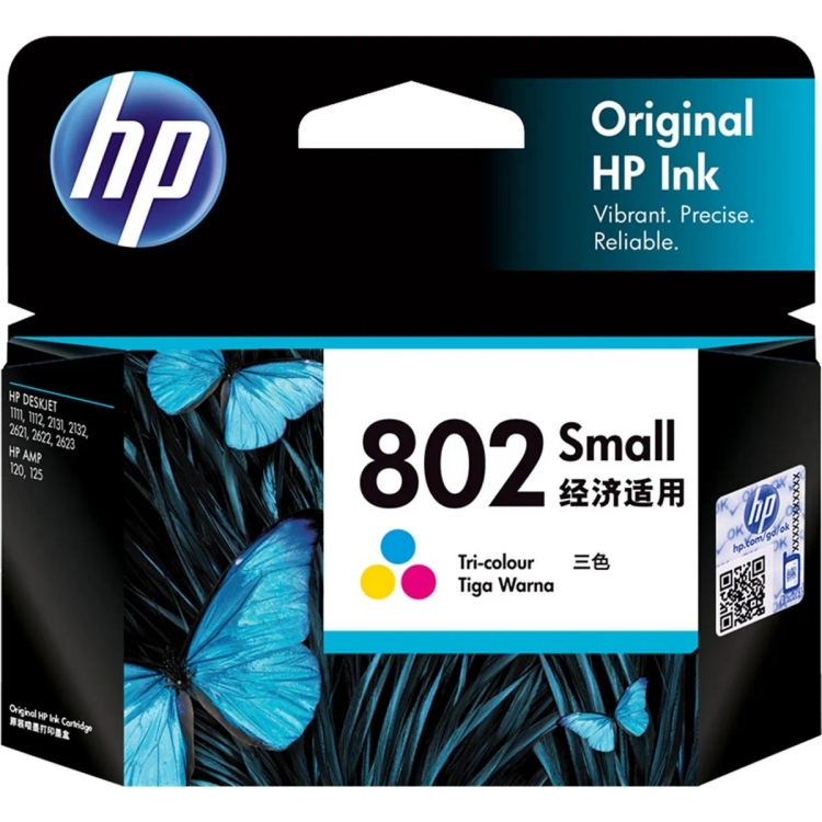 HP Cartridge 802 Small TriColor CH562ZZ