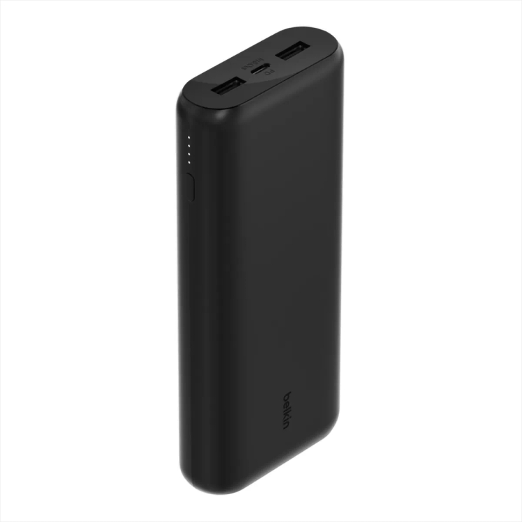 Belkin BoostCharge Power Bank 20000 mAh with PD 20W 3-Port Black