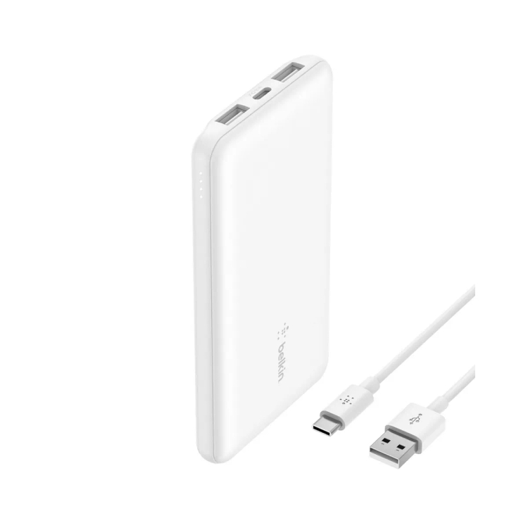 Belkin BoostCharge Power Bank 10000 mAh White 