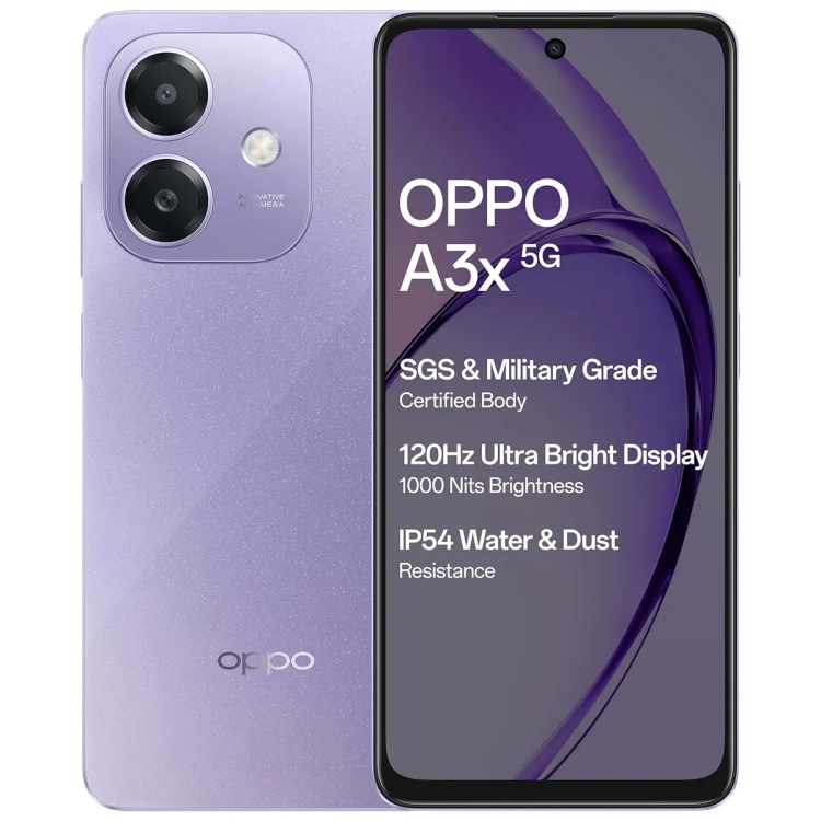 Oppo A3x 5G 4GB 128GB Starry Purple