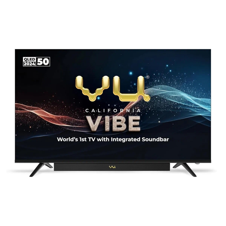 Vu QLED 4K Google TV 50VIBE24 126cm  (50 inch)