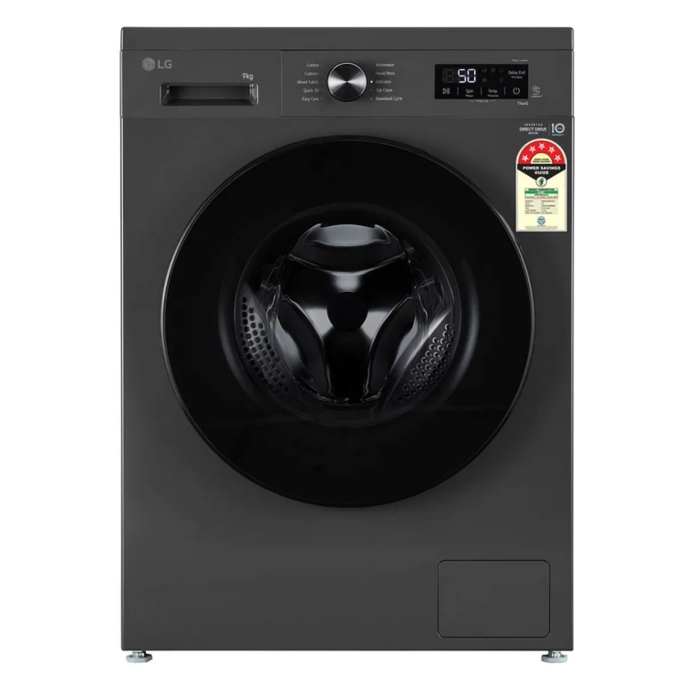LG 9KG Fully Automatic Front Load Washing Machine FHB1209Z4M Middle Black
