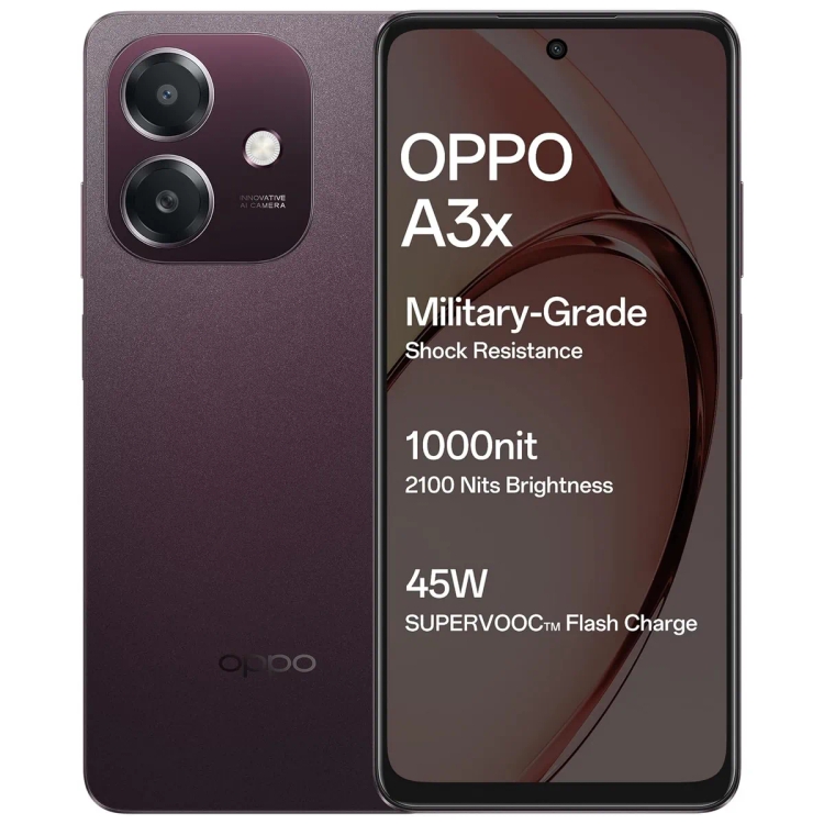 OPPO A34X 8GB  128GB Nebula Red