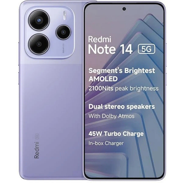 Redmi Note 14 5G 6 GB 128 GB Phantom Purple