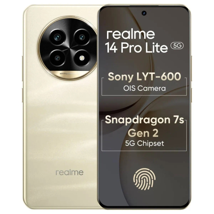 Realme 14 Pro Lite 5G 8GB 256GB Glass Gold