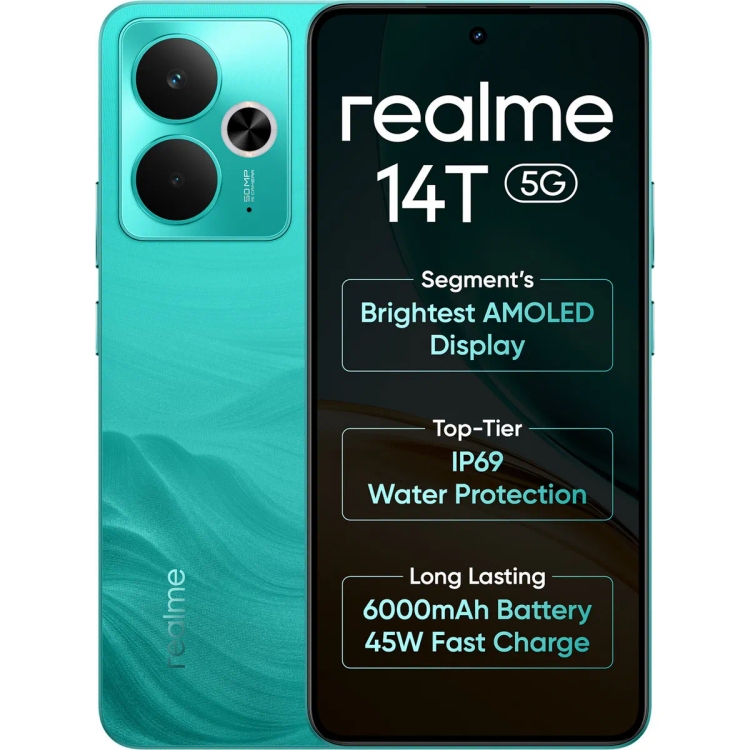 Realme 14T 5G 8GB 128GB Surf Green