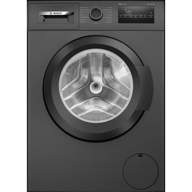 Bosch 8 kg Fully Automatic Front Load Washing Machine WAJ2826DIN Grey