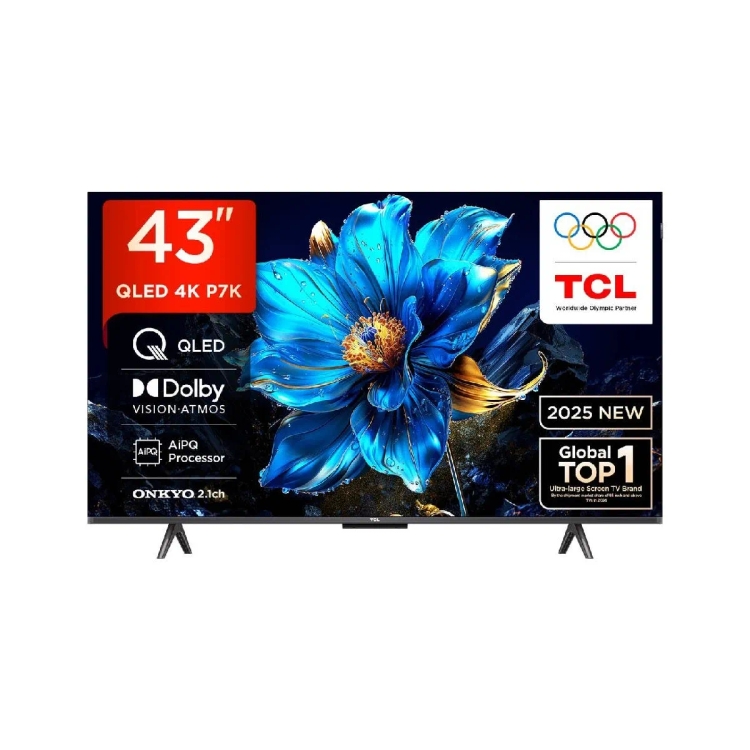 TCL P7K Series 4K Ultra HD QLED Google TV 108 cm (43 Inch)