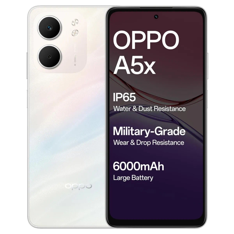 Oppo A5x 5G 4GB 128GB Laser White