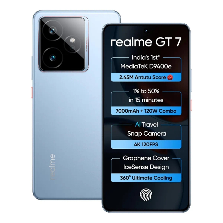 Realme GT 7 5G 12 GB 256 GB IceSense Blue 