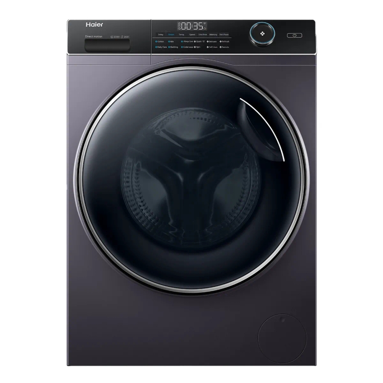 Haier 8 kg Fully Automatic Front Load Washing Machine HW80-DM14959CS6U1 Dark grey