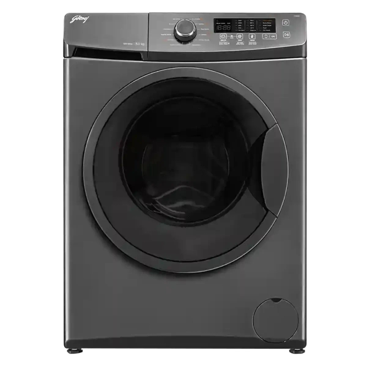 Godrej 8 Kg Fully Automatic Front Load Washing Machine WFEONCRS80125 Black