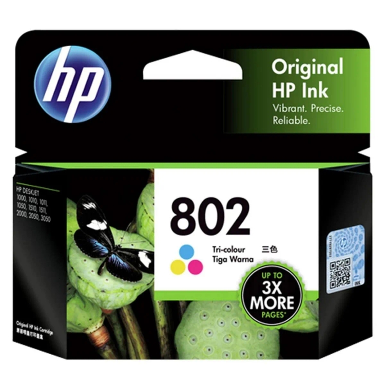 HP Cartridge 802  Tricolor CH564ZZ

