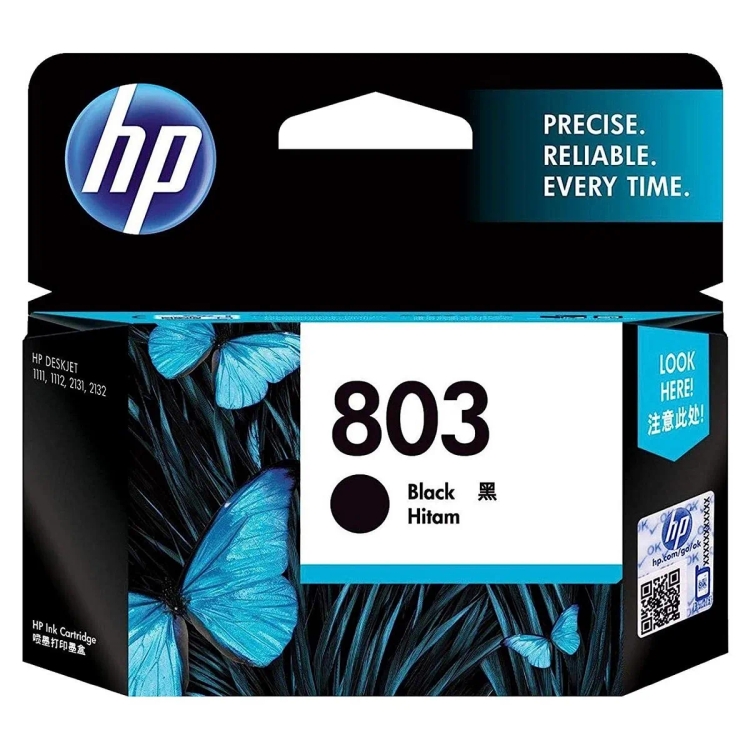 HP Cartridge 803 Small Black F6V23AA