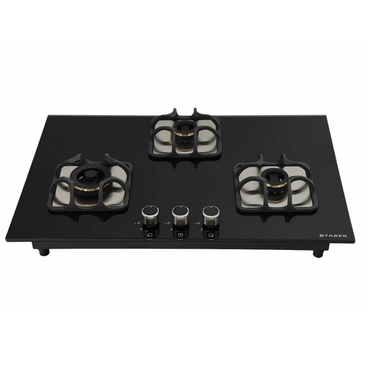 Faber Hob Imperia Plus 783 BRB CI BK  Glass Automatic Hob