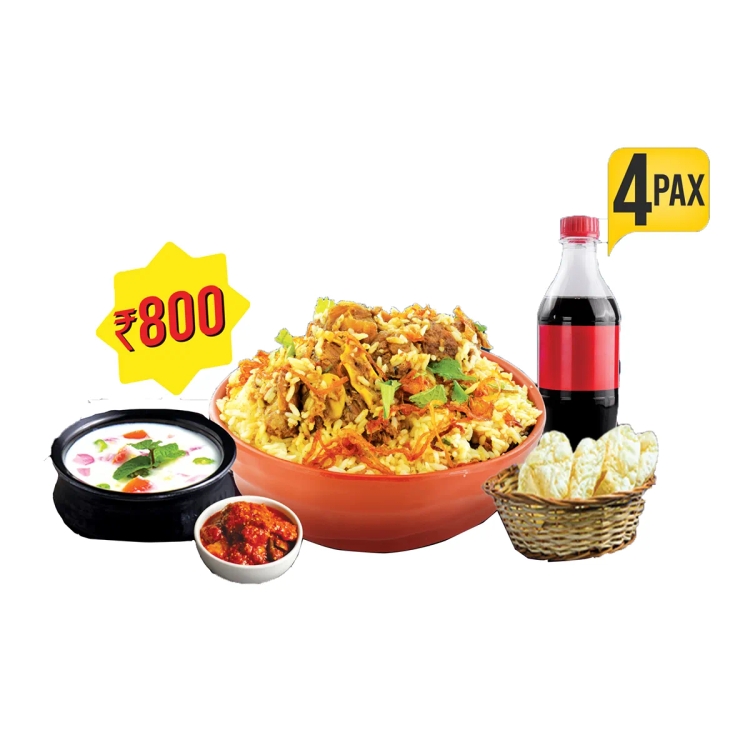 Beef Biriyani Combo 4Pax