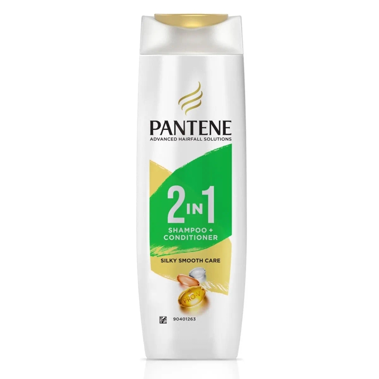Pantene Shampoo Smooth & Silky 2in1 340ml