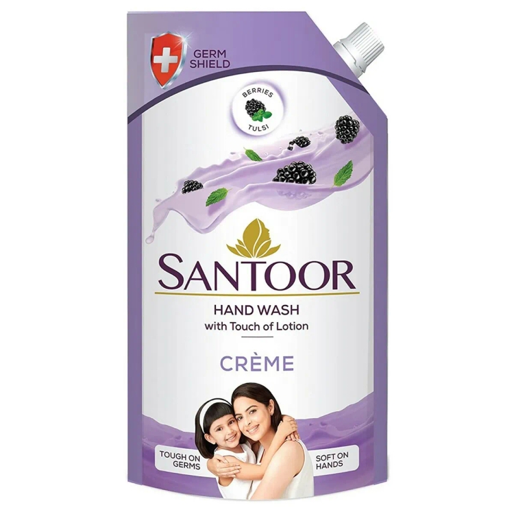 Santoor Hand Wash Creme 675Ml