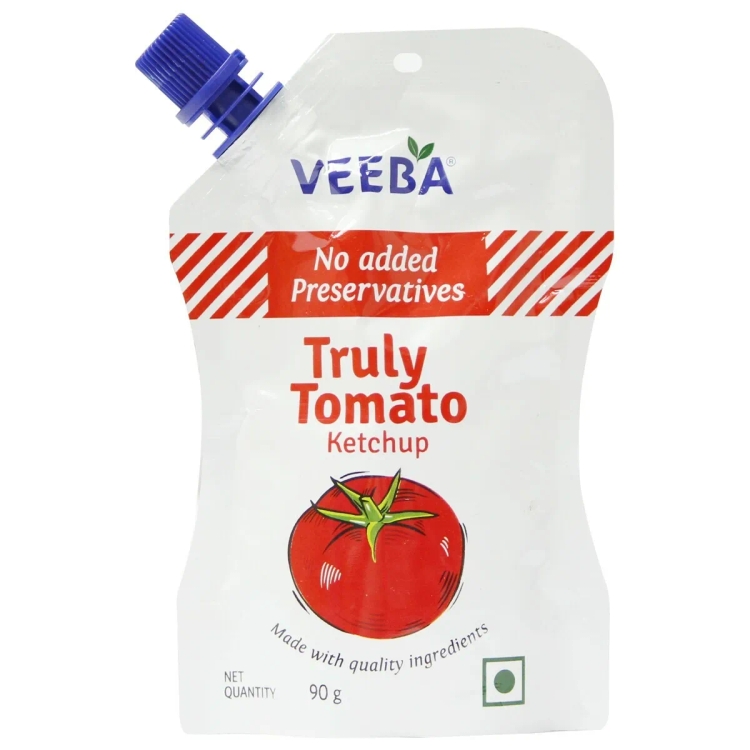 Veeba Truly Tomato Ketchup 90Gm