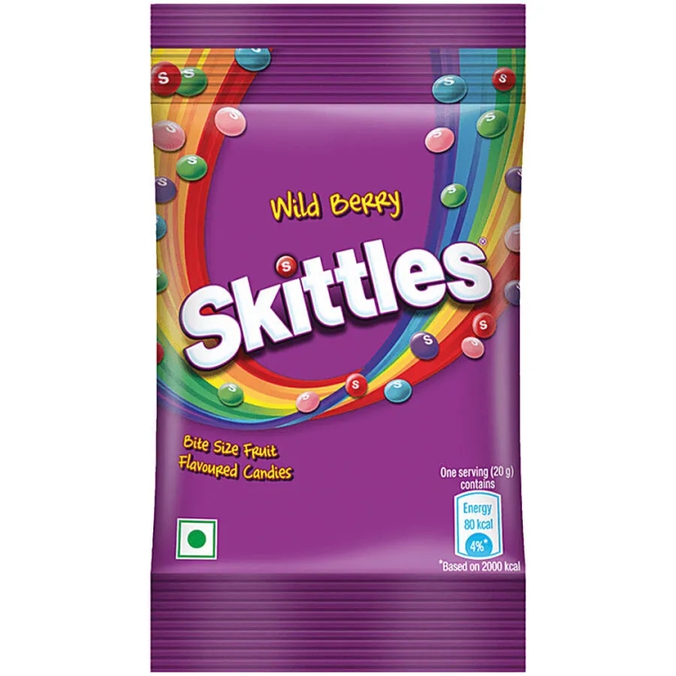 Skittles Chocolate Wildberry Pouch 29g