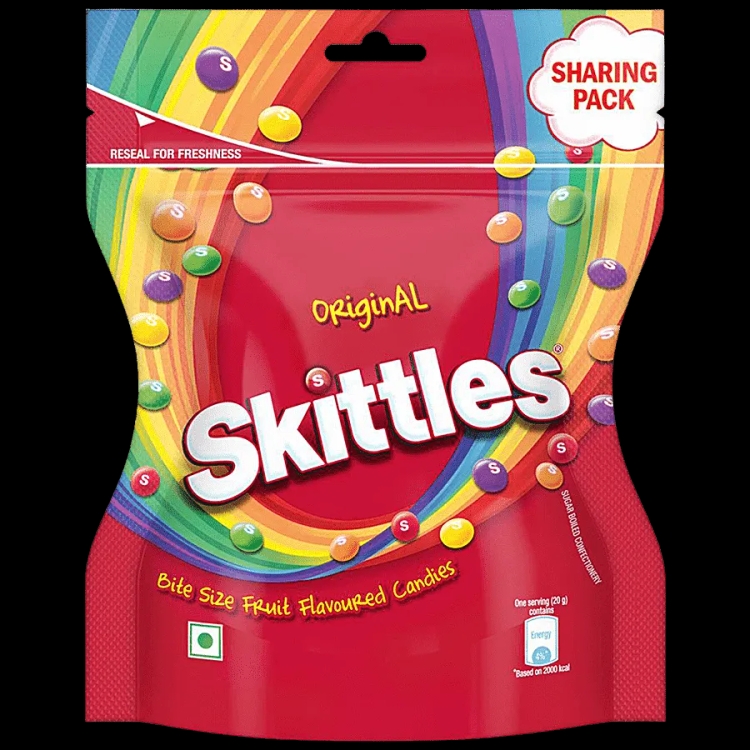 Skittles Chocolate Fruit Standard Pouch 90G