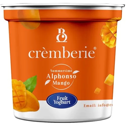 Cremberie Flavoured Yogurt Alphonso Mango 90g