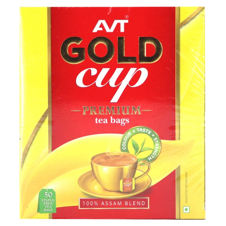 AVT Gold Cup Sugar Free Tea Bag 50s