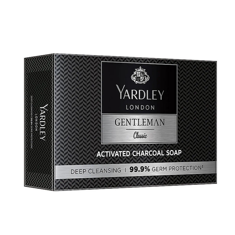 Yardley Soap Gentleman Charcoal Classic 100G