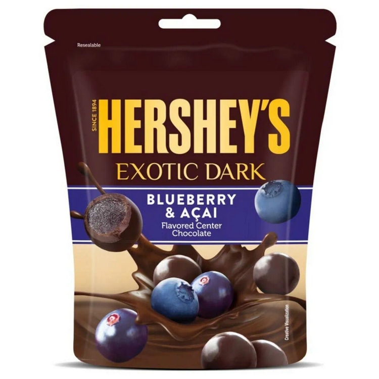 Hersheys Dark Chocolate Blueberry & Acai 100 g