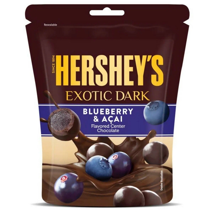 Hersheys Dark Chocolate Blueberry & Acai 33.3g