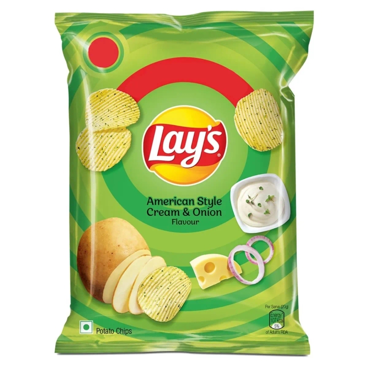Lays American Style Cream & Onion 40g