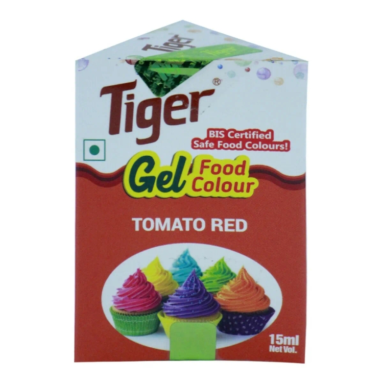 Tiger Gel Colour Tomato Red 15ml