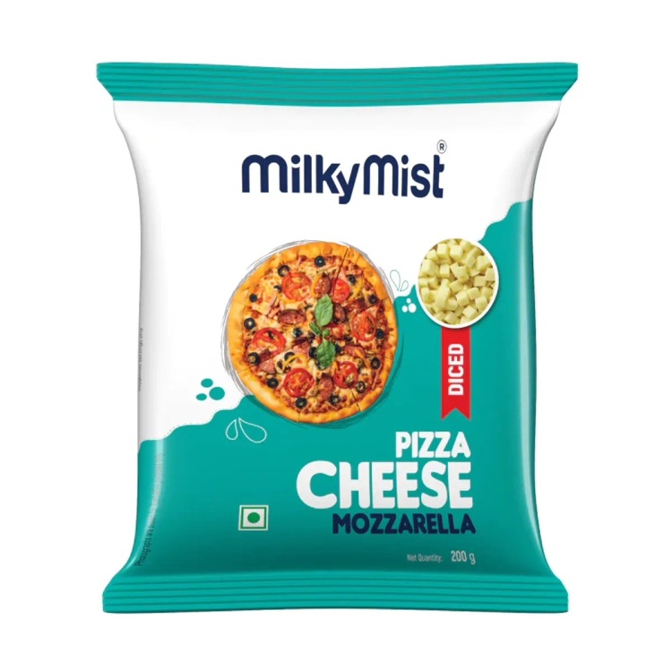 Milky Mist Mozzarella Diced 200g