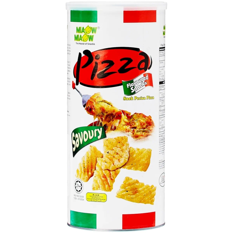 Miaow Miaow Pizza Snacks, 100g