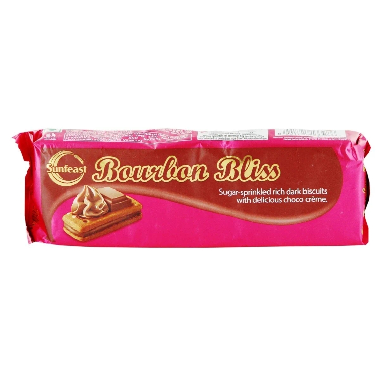 Sunfeast Bourbon Bliss Cream Biscuits 100G