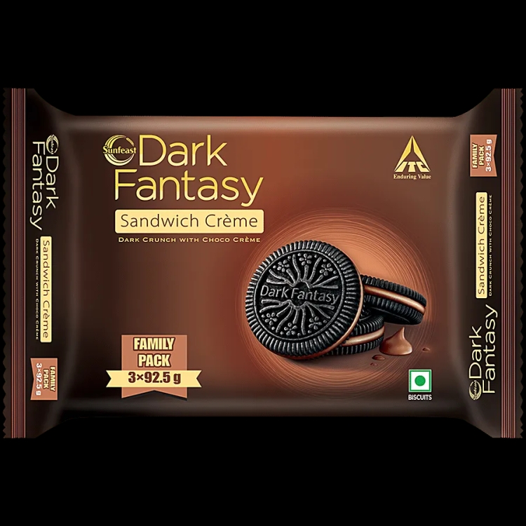 Sunfeast Dark Fantasy Choco Cream Cookies 249G