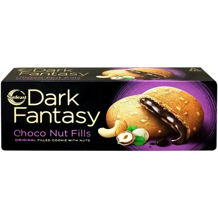 Sunfeast Dark Fantasy Choco Nut Fills Cookies 75g