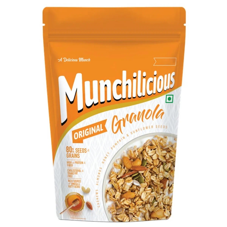 Munchilicious Granola Breakfast Cereal Original - 350Gm