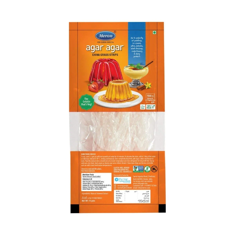 Meron Agar Agar Strips 10g