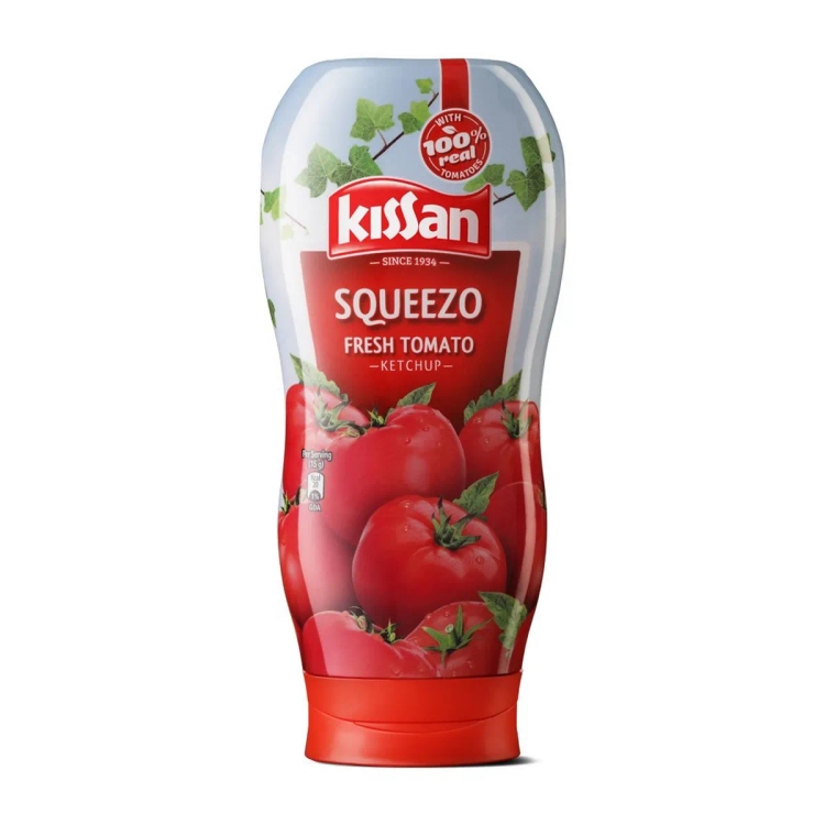 Kissan Squeezo Fresh Tomato Ketchup, 450 Grams